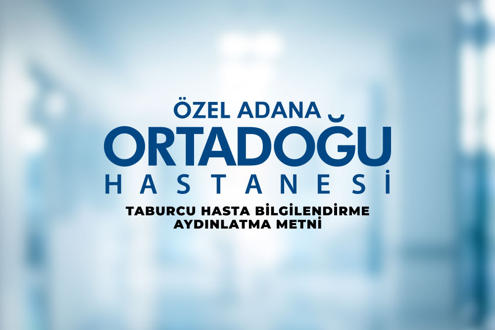 Taburcu Hasta Bilgilendirme Aydınlatma Metni